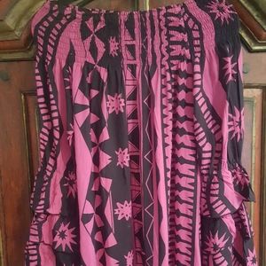 NWT Missing Polynesia Off the shoulder dress